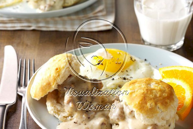 Biscuits and Sausage Gravy