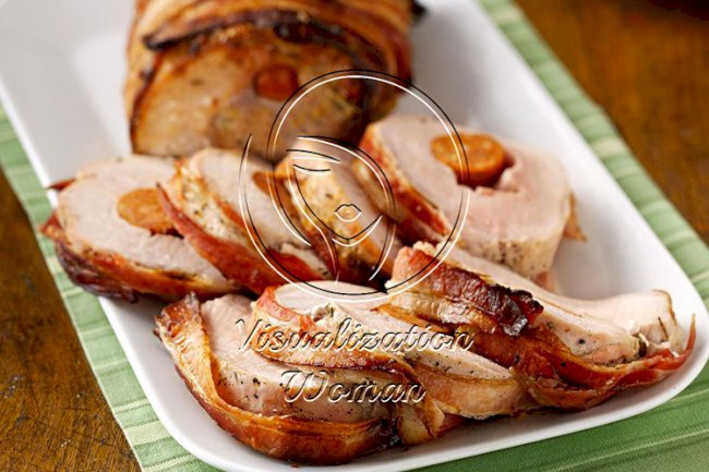 Andouille-Stuffed Pork Loin