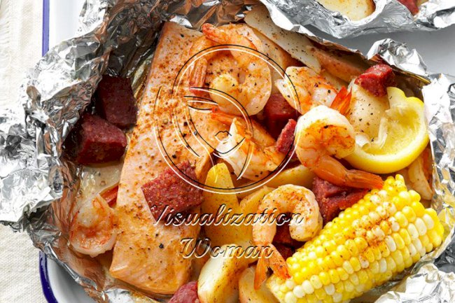 Cajun Boil on the Grill