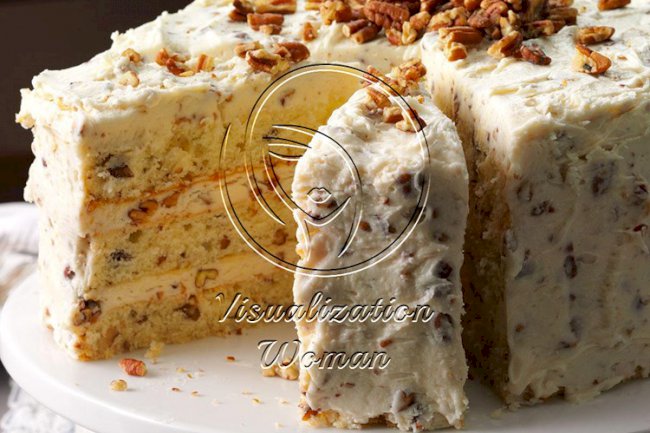 Butter Pecan Layer Cake