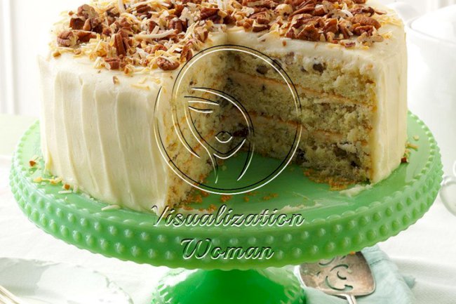 Coconut Italian Cream Cake