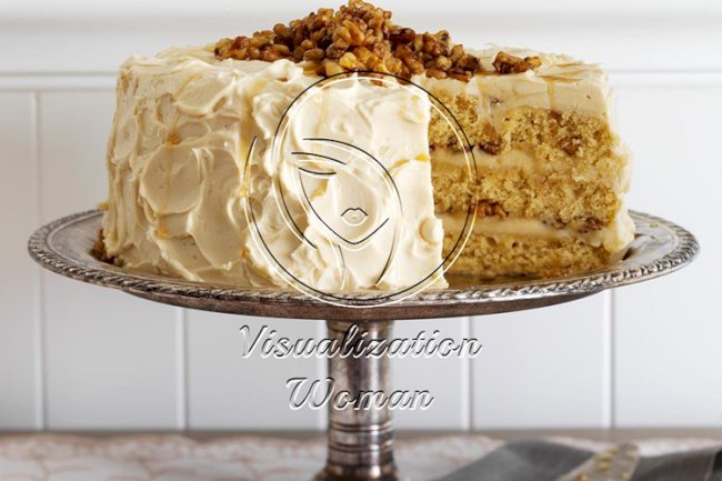 Maple Walnut Cake