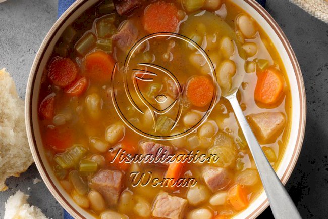 Quick Ham and Bean Soup