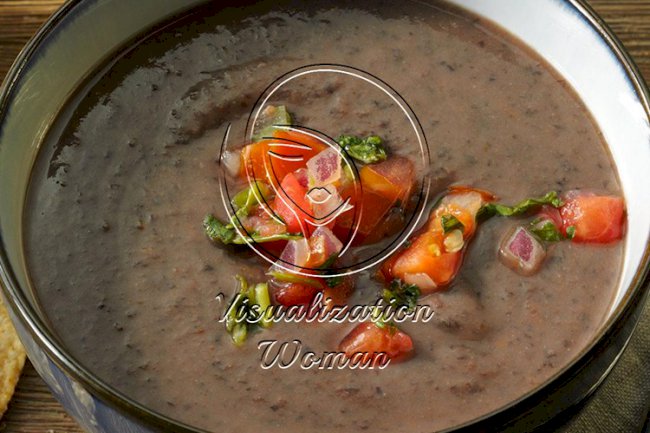 Pico de Gallo Black Bean Soup