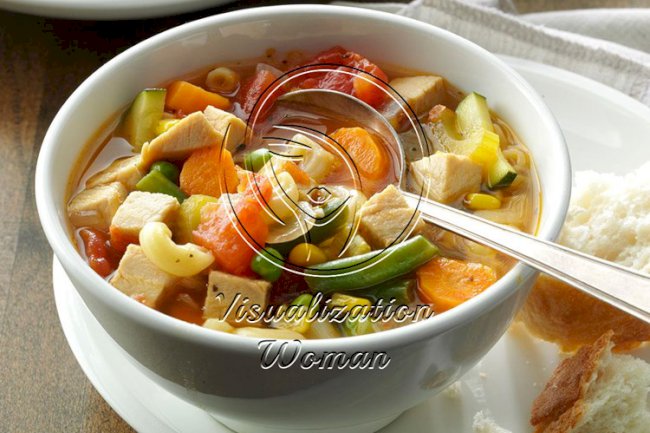 Minestrone with Turkey