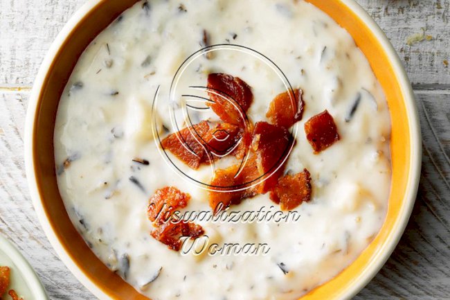 Speedy Cream of Wild Rice Soup