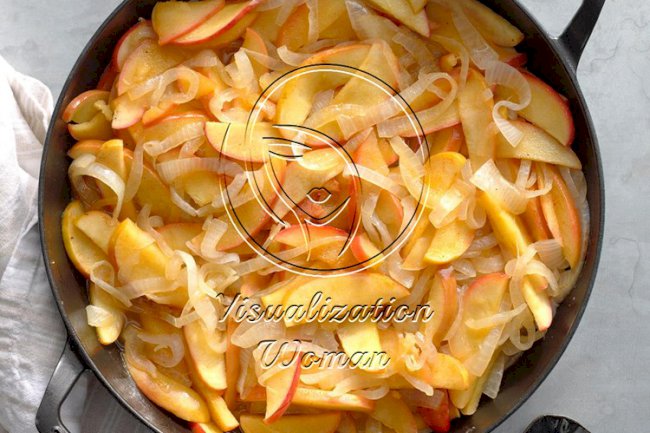 Fried Onions and Apples