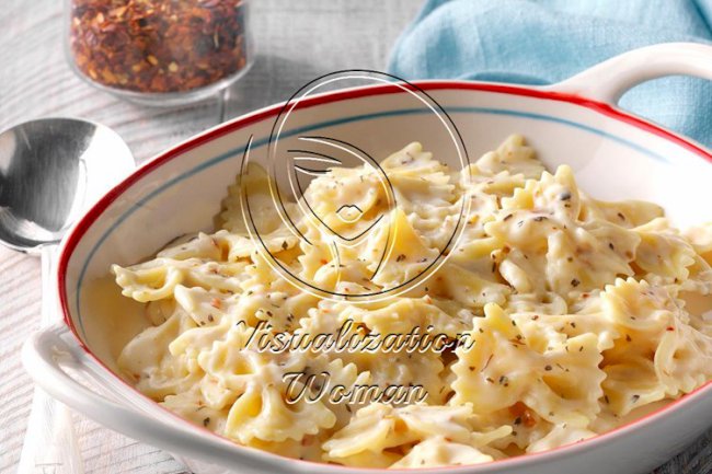 Creamy Bow Tie Pasta