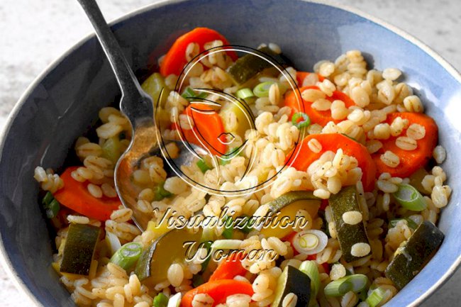 Vegetable and Barley Pilaf