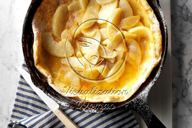 German Apple Pancake