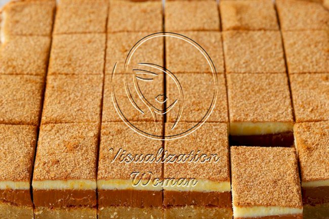 Caramel Snickerdoodle Bars