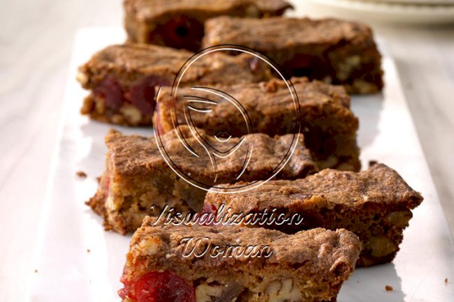 Grandma’s Pecan Rum Bars