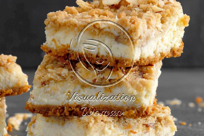Cardamom Cheesecake Bars