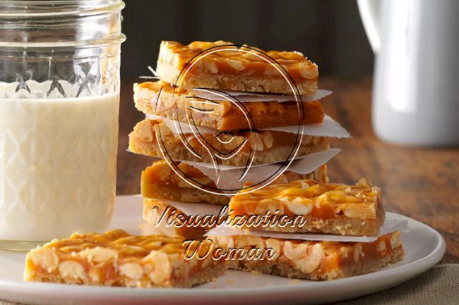 Chewy Salted Peanut Bars