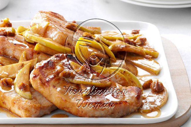 Cinnamon-Apple Pork Chops
