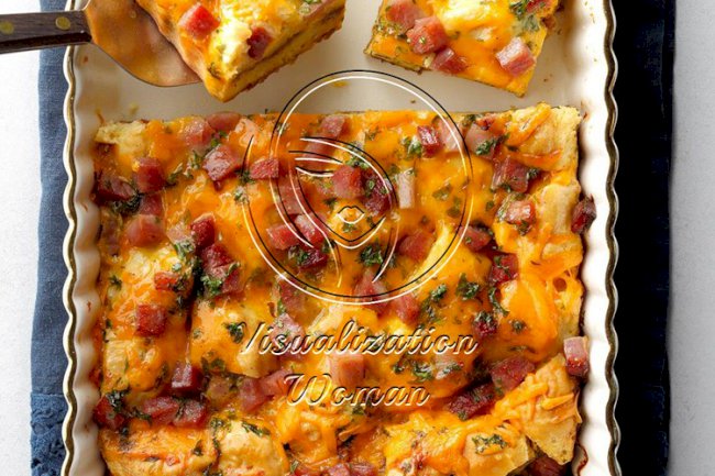 Apple Butter Biscuit Breakfast Bake