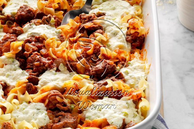 Cheesy Beef Casserole