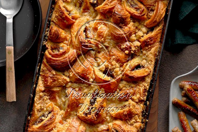 Apple Butter Bread Pudding