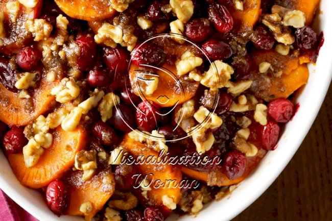 Sweet Potato Cranberry Bake