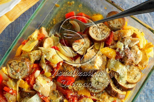 Artichoke Ratatouille Chicken