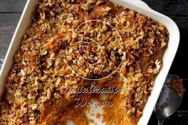 Banana-Orange Sweet Potato Bake