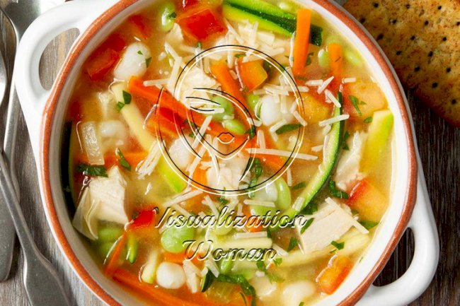 Quick and Healthy Turkey Veggie Soup