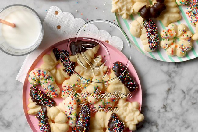 Buttery Spritz Cookies