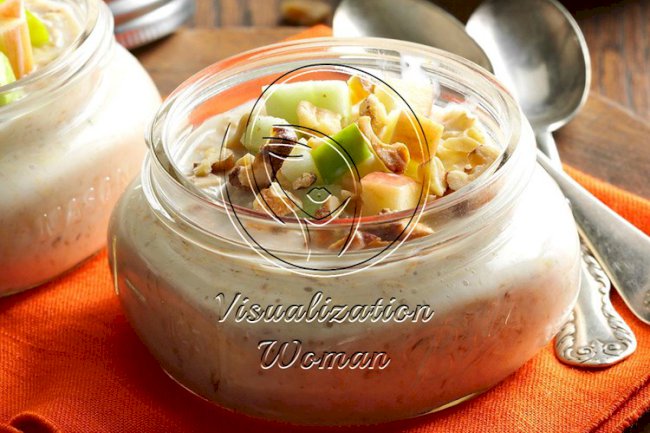 Overnight Maple Oatmeal