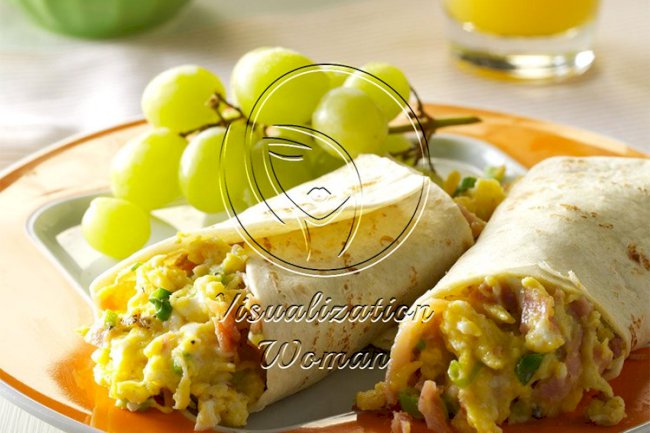 Ham & Egg Wraps