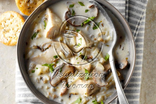 Cream of Turkey and Wild Rice Soup