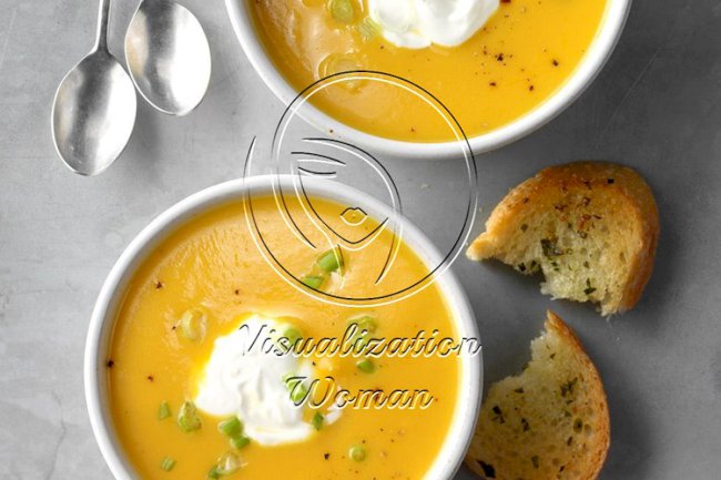 Quick Golden Squash Soup