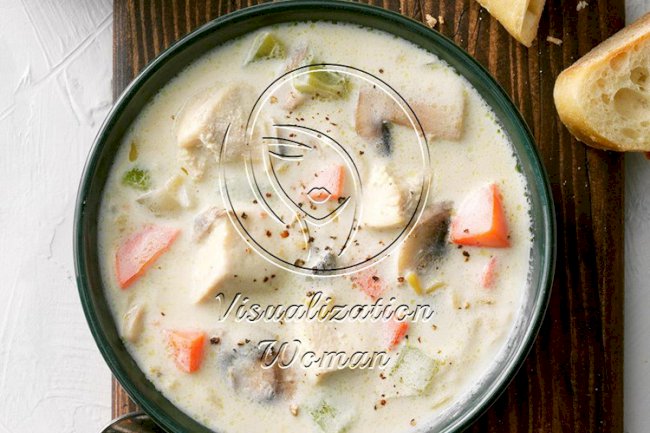 Lunch-Box Chicken Soup