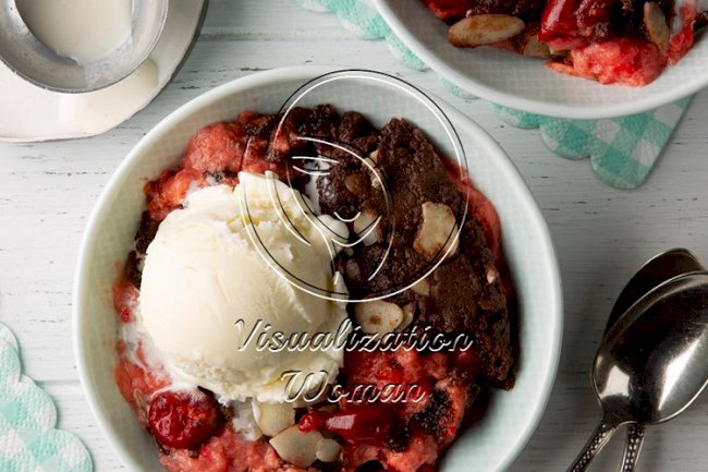 Dutch Oven Chocolate Dump Cake