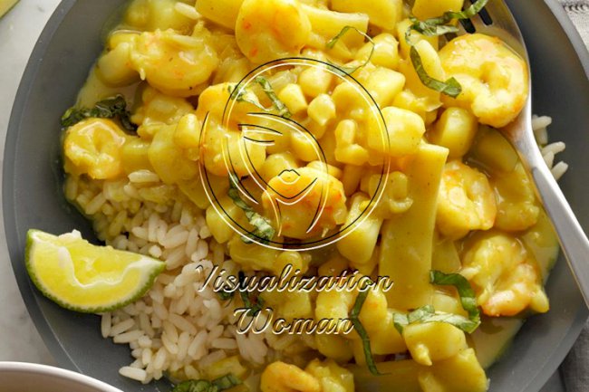 Curry Shrimp and Rice