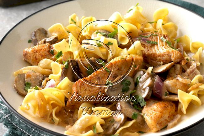Paprika Chicken Stroganoff