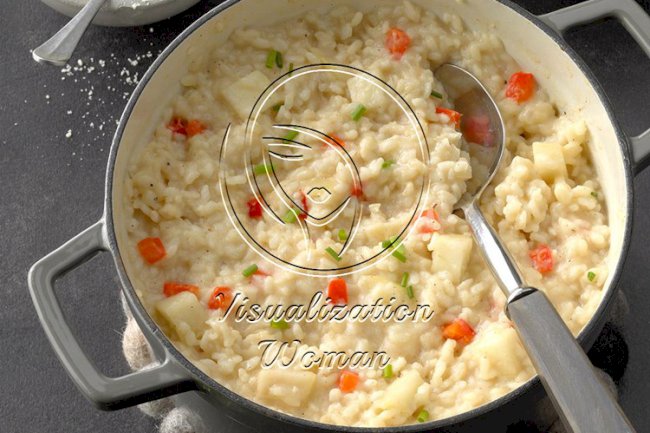Spiced Pear Risotto
