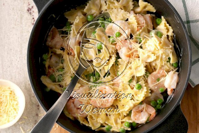 Shrimp Pasta Alfredo