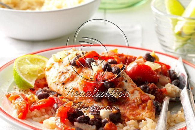 Pressure Cooker Red Pepper Chicken