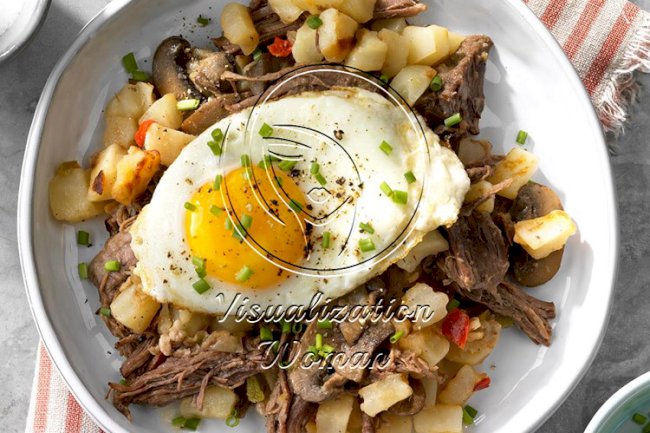 Pressure-Cooker Pot Roast Hash