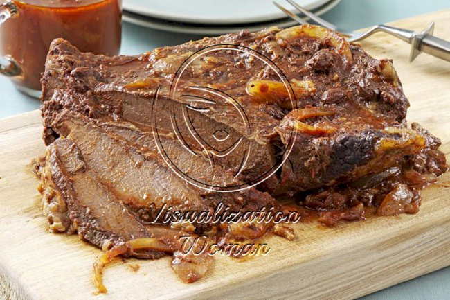 Pressure Cooker Sweet and Sour Brisket