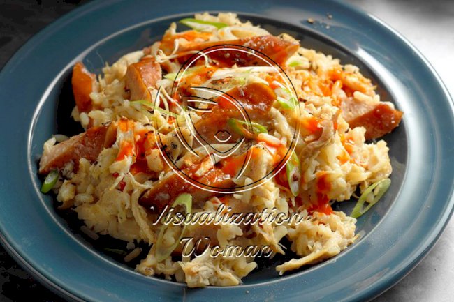 Pressure-Cooker Chicken Bog