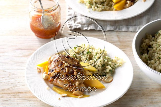 Cashew Mango Grilled Chicken