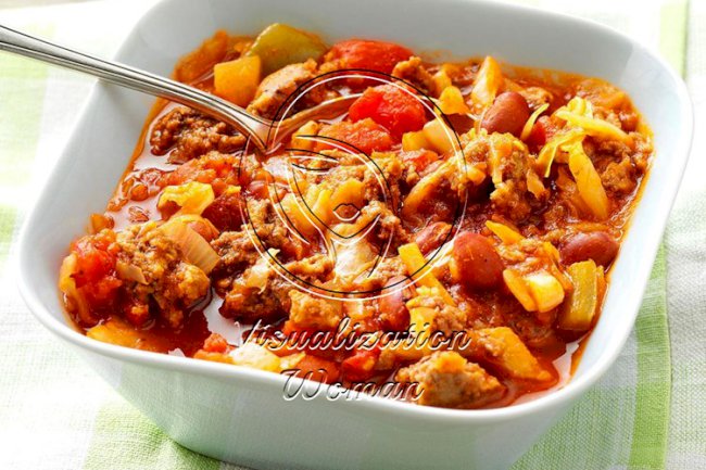 Pressure-Cooker Beefy Cabbage Bean Stew
