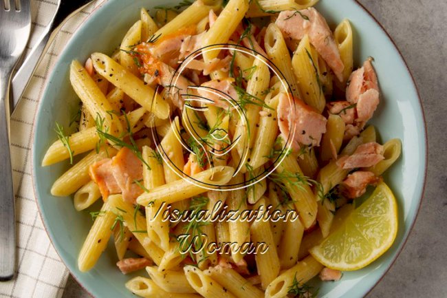 Pressure-Cooker Smoked Salmon Pasta