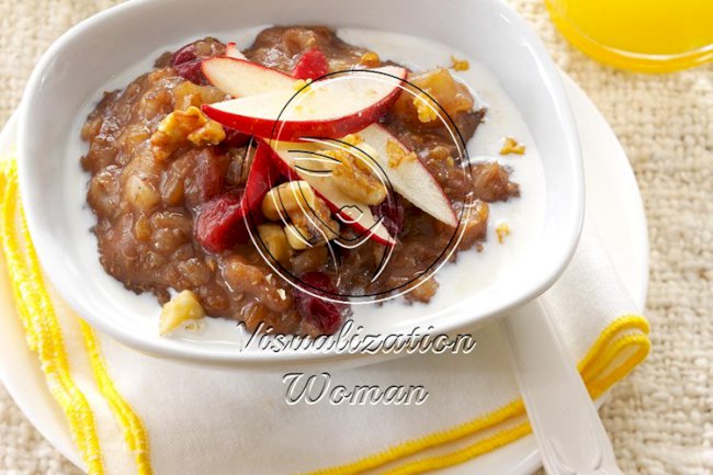 Apple-Cranberry Grains
