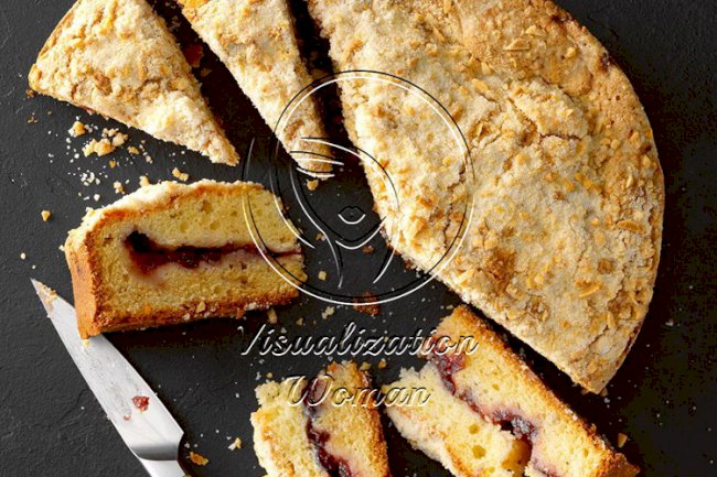 Cranberry Crumble Coffee Cake
