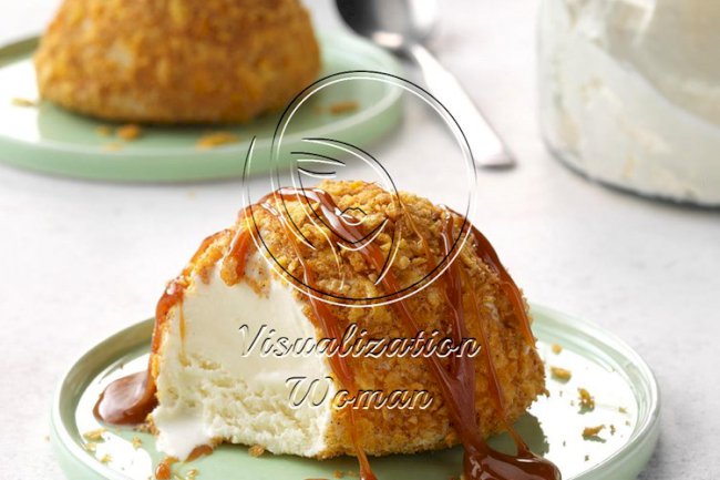 No-Fry Fried Ice Cream