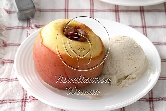Pressure-Cooker Cranberry Stuffed Apples