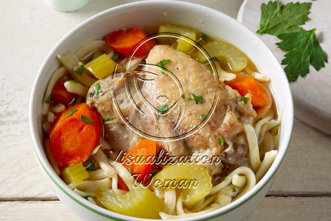 Grandma’s Pressure-Cooker Chicken Noodle Soup