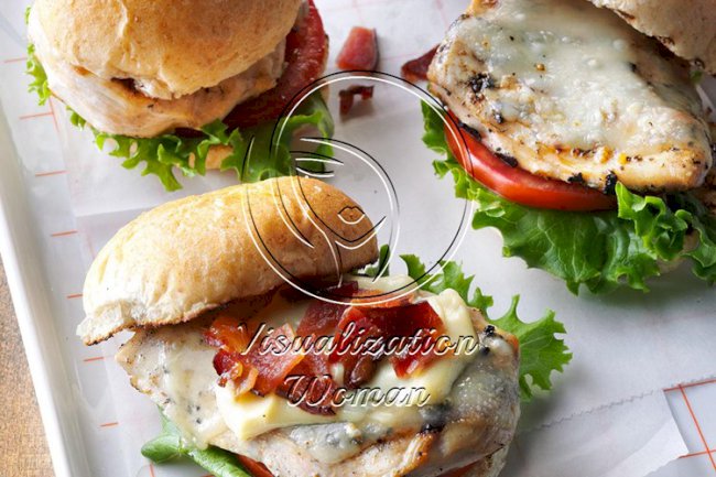 Bacon & Swiss Chicken Sandwiches